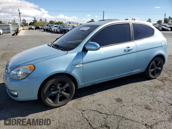 2009 Hyundai Accent Auto SE with VIN KMHCN36C69U128939, listed as a Copart auction lot 76061794 with 85,695 mi miles and Salvage Title. Bid and sale history available at carsss.com. Image 1.