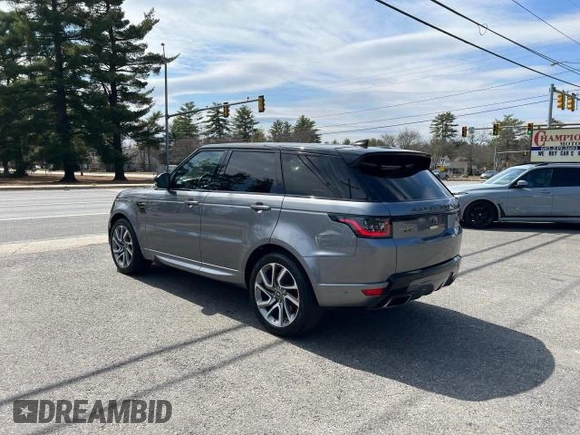2021 Land Rover Range Rover Sport HSE Dynamic with VIN SALWR2SE7MA770385, listed as a Copart auction lot 61390005 with 128,420 mi miles and Clean title. Bid and sale history available at DreamBid. Image 3.