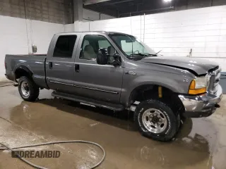 2000 Ford Super Duty F-250 XL with VIN 1FTNW21S9YEC08957, listed as a Copart auction lot 75134404 with 207,060 mi miles and Non Repairable. Bid and sale history available at carsss.com. Image 4.