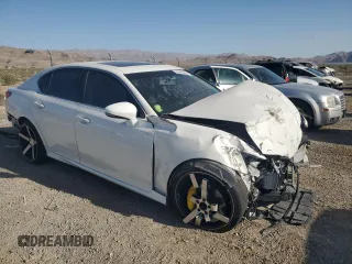 2014 Lexus GS 350 with VIN JTHBE1BL4E5034233, listed as a Copart auction lot 59445634 with 0 mi miles and Salvage Title. Bid and sale history available at carsss.com. Image 4.