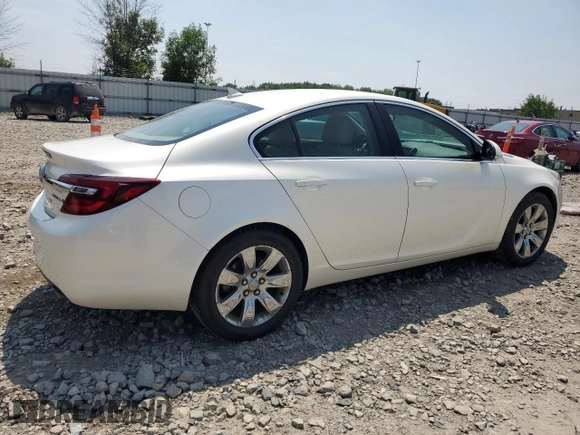 2014 Buick Regal with VIN 2G4GK5EX0E9221506, listed as a Copart auction lot 61941555 with 105,259 mi miles and Non repairable. Bid and sale history available at DreamBid. Image 3.