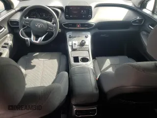 2022 Hyundai Santa Fe SEL with VIN 5NMS24AJ3NH377026, listed as a Copart auction lot 52202505 with 33,051 mi miles and Salvage Title. Bid and sale history available at DreamBid. Image 8.
