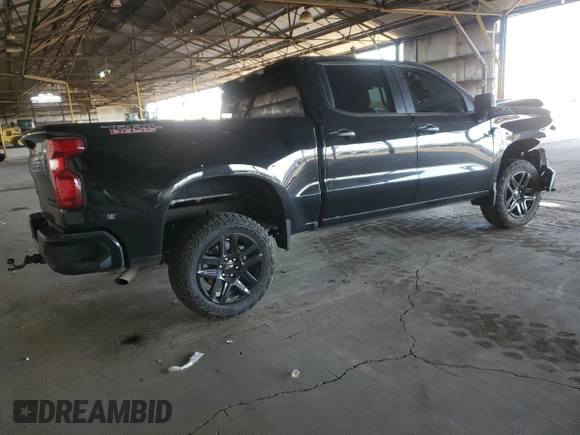 2024 Chevrolet Silverado 1500 Custom Trail Boss with VIN 3GCPDCEKXRG235366, listed as a Copart auction lot 81502384 with 15,855 mi miles and Salvage Title. Bid and sale history available at carsss.com. Image 3.