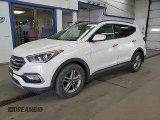 2018 Hyundai Santa Fe 2.4L z VIN 5XYZUDLB0JG568440, wystawiony jako Copart lot #61757635 z przebiegiem 120 721 mil mil oraz Czysty tytuł • Clean title. Historia ofert i sprzedaży dostępna na DreamBid. Obrazek 1.