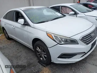2016 Hyundai Sonata SE z VIN 5NPE24AFXGH379662, wystawiony jako IAAI lot #42395332 z przebiegiem Nie podano mil oraz . Historia ofert i sprzedaży dostępna na DreamBid. Obrazek 1.