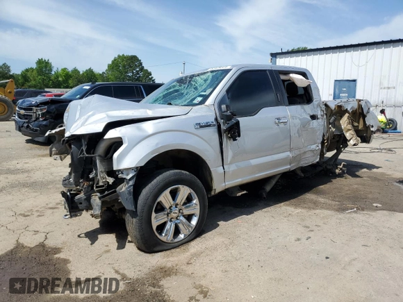 2018 Ford F-150 XL with VIN 1FTEW1EG1JKC19068, listed as a Copart auction lot 52429325 with 149,525 mi miles and Salvage Title. Bid and sale history available at carsss.com. Image 1.