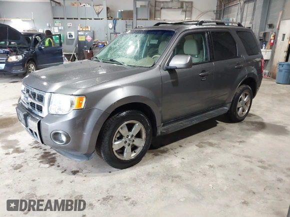2012 Ford Escape Limited with VIN 1FMCU9EGXCKA96624, listed as a IAAI auction lot 42205141 with 163,223 mi miles. Bid and sale history available at carsss.com. Image 2.