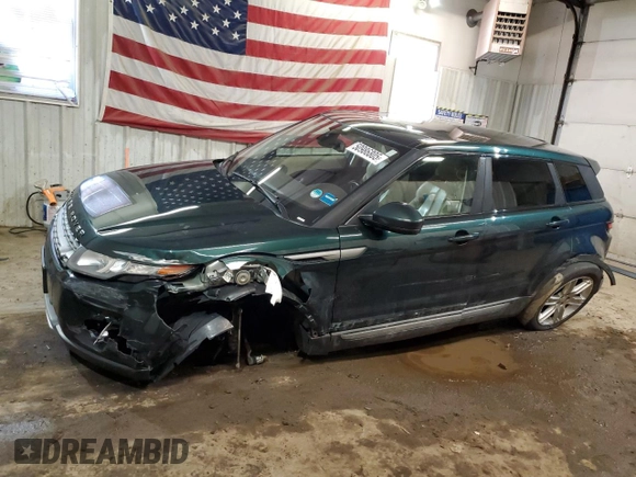 2014 Land Rover Range Rover Evoque Pure Plus with VIN SALVP2BG6EH945981, listed as a Copart auction lot 50986805 with 114,513 mi miles and Salvage title. Bid and sale history available at DreamBid. Image 1.