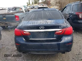 2017 Infiniti Q70 3.7 with VIN JN1BY1AP8HM741443, listed as a IAAI auction lot 41713079 with 138,423 mi miles and . Bid and sale history available at DreamBid. Image 16.