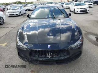 2017 Maserati Ghibli with VIN ZAM57XSS7H1249695, listed as a Copart auction lot 74371054 with 0 mi miles and Non Repairable. Bid and sale history available at carsss.com. Image 5.