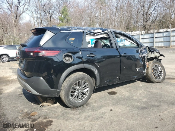 2023 Nissan Rogue S with VIN 5N1BT3AA9PC870178, listed as a Copart auction lot 48630535 with 47,223 mi miles and Salvage Title. Bid and sale history available at carsss.com. Image 3.