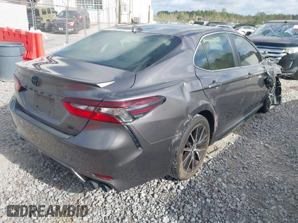 2022 Toyota Camry SE with VIN 4T1G11AK0NU634177, listed as a IAAI auction lot 41828379 with 1 mi miles. Bid and sale history available at carsss.com. Image 4.