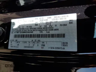 2021 Ford F-150 XL with VIN 1FTMF1E50MKD44349, listed as a Copart auction lot 76947214 with 34,592 mi miles and Salvage title. Bid and sale history available at DreamBid. Image 12.