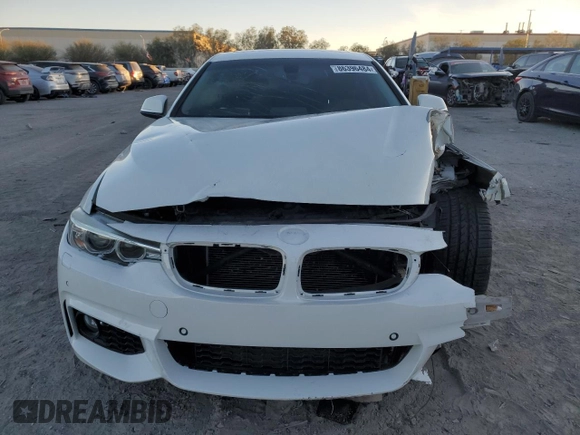 2015 BMW 4 Series 428i with VIN WBA3N3C58FK234842, listed as a Copart auction lot 86396484 with 101,559 mi miles and Salvage Title. Bid and sale history available at DreamBid. Image 5.