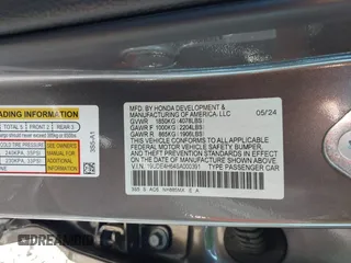 2025 Acura Integra Technology z VIN 19UDE4H64SA000391, wystawiony jako IAAI lot #40881759 z przebiegiem 3 965 mil mil oraz . Historia ofert i sprzedaży dostępna na DreamBid. Obrazek 9.