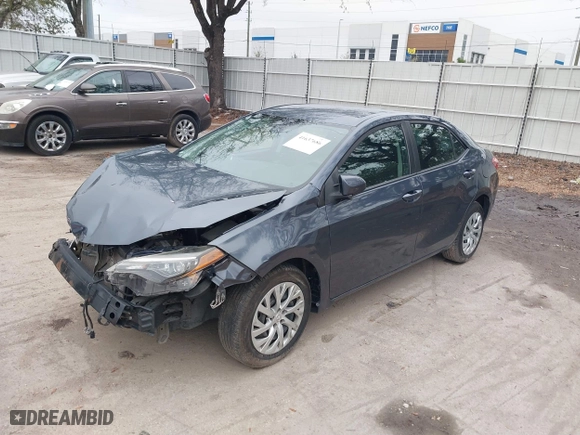2019 Toyota Corolla L with VIN 5YFBURHE6KP937767, listed as a IAAI auction lot 41637686 with 115,998 mi miles. Bid and sale history available at carsss.com. Image 17.