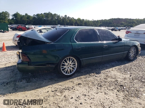 1998 Lexus LS 400 z VIN JT8BH28F0W0121155, wystawiony jako Copart lot #60038024 z przebiegiem Nie podano mil oraz Szkoda całkowita • Salvage title. Historia ofert i sprzedaży dostępna na DreamBid. Obrazek 3.