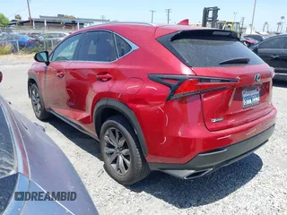 2020 Lexus NX 300 F Sport with VIN JTJSARBZ0L5016337, listed as a IAAI auction lot 42397965 with 45,414 mi miles and . Bid and sale history available at DreamBid. Image 3.