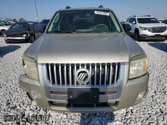 2010 Mercury Mariner with VIN 4M2CN9BG5AKJ11799, listed as a Copart auction lot 46441995 with 125,871 mi miles and Salvage Title. Bid and sale history available at DreamBid. Image 5.
