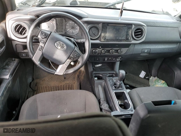 2019 Toyota Tacoma 4WD SR with VIN 3TMCZ5AN3KM207007, listed as a Copart auction lot 81179124 with 0 mi miles and Salvage Title. Bid and sale history available at carsss.com. Image 8.