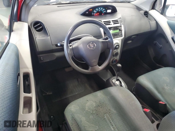 2007 Toyota Yaris with VIN JTDJT923375071567, listed as a Copart auction lot 55075735 with 195,309 mi miles and Clean Title. Bid and sale history available at carsss.com. Image 8.