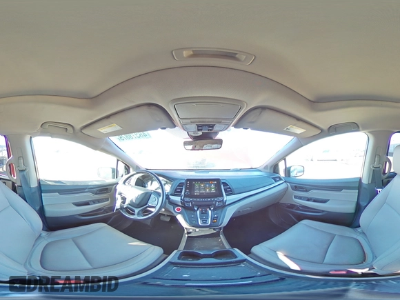 2022 Honda Odyssey EX-L with VIN 5FNRL6H70NB062087, listed as a Copart auction lot 46378875 with 69,965 mi miles and Salvage Title. Bid and sale history available at DreamBid. Image 13.