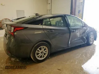 2019 Toyota Prius L Eco with VIN JTDKARFUXK3094684, listed as a Copart auction lot 57084325 with 105,940 mi miles and Clean title. Bid and sale history available at DreamBid. Image 3.