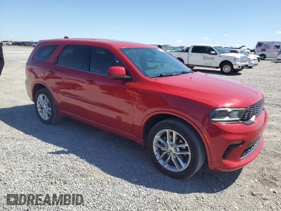 2021 Dodge Durango GT с VIN 1C4RDJDG4MC724898, выставлен на аукционе Copart как лот 51692835 с пробегом 52 739 миль миль и Списание • Salvage title. История ставок и продаж доступна на DreamBid. Изображение 4.