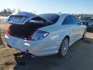 2012 Mercedes-Benz CL-Class CL 63 AMG with VIN WDDEJ7EB5CA029536, listed as a IAAI auction lot 41827657 with 68,769 mi miles. Bid and sale history available at carsss.com. Image 4.
