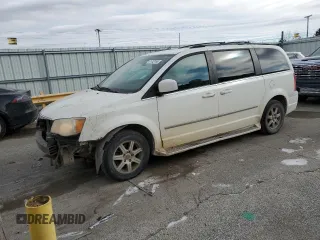 2010 Chrysler Town & Country Touring with VIN 2A4RR5D14AR214357, listed as a Copart auction lot 41743195 with 125,724 mi miles and Salvage Title. Bid and sale history available at carsss.com. Image 1.