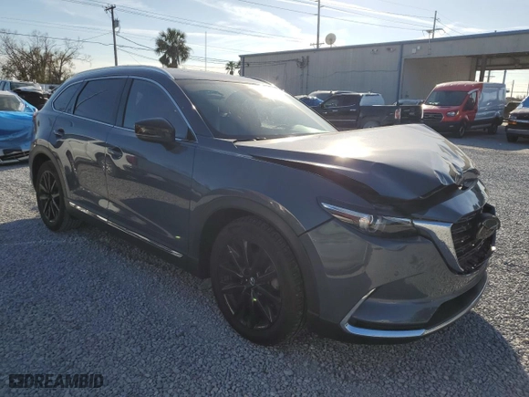 2021 Mazda CX-9 Grand Touring with VIN JM3TCADY1M0517525, listed as a Copart auction lot 43868965 with 123,602 mi miles and Salvage Title. Bid and sale history available at carsss.com. Image 4.