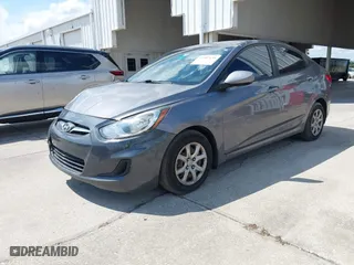 2014 Hyundai Accent GLS with VIN KMHCT4AE4EU661497, listed as a IAAI auction lot 41987134 with 129,508 mi miles. Bid and sale history available at carsss.com. Image 17.