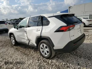 2025 Toyota RAV4 LE with VIN 2T3H1RFV8SC305026, listed as a Copart auction lot 47943895 with 9,187 mi miles and Salvage Title. Bid and sale history available at carsss.com. Image 2.