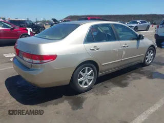 2003 Honda Accord EX z VIN 1HGCM66523A023920, wystawiony jako IAAI lot #42339108 z przebiegiem 165 553 mil mil oraz . Historia ofert i sprzedaży dostępna na DreamBid. Obrazek 4.
