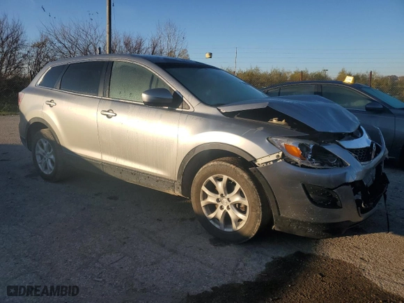 2012 Mazda CX-9 Sport with VIN JM3TB3BV9C0338218, listed as a Copart auction lot 87386624 with 141,547 mi miles and Non Repairable. Bid and sale history available at carsss.com. Image 4.