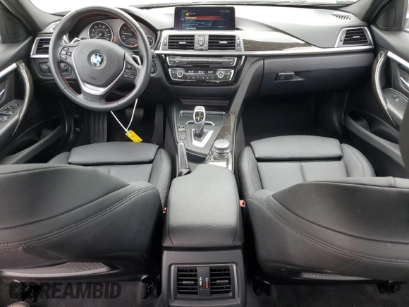 2017 BMW 3 Series 330i xDrive with VIN WBA8D9G39HNU63178, listed as a Copart auction lot 57384845 with 67,377 mi miles and Salvage title. Bid and sale history available at DreamBid. Image 8.