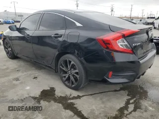 2020 Honda Civic Sedan Sport with VIN 2HGFC2F87LH574235, listed as a Copart auction lot 48822955 with 78,914 mi miles and Salvage Title. Bid and sale history available at carsss.com. Image 2.
