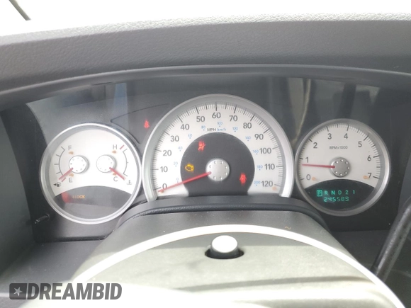 2006 Dodge Durango SLT with VIN 1D4HB48N36F150049, listed as a Copart auction lot 48958654 with 245,589 mi miles and Salvage title. Bid and sale history available at DreamBid. Image 9.