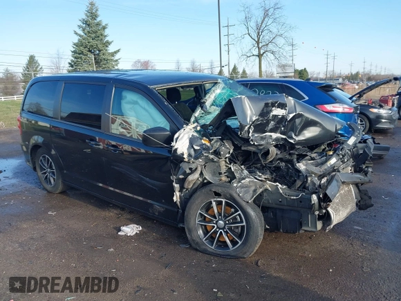 2019 Dodge Grand Caravan SE with VIN 2C4RDGBGXKR528085, listed as a IAAI auction lot 41946407 with 166,854 mi miles and . Bid and sale history available at DreamBid. Image 1.