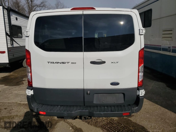 2017 Ford Transit XL with VIN 1FMZK1YM5HKA90465, listed as a Copart auction lot 44538235 with 26,532 mi miles and Salvage title. Bid and sale history available at DreamBid. Image 6.