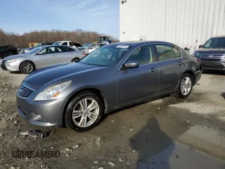 2013 Infiniti G37 x z VIN JN1CV6AR0DM356965, wystawiony jako Copart lot #49168145 z przebiegiem 136 584 mil mil oraz Szkoda całkowita • Salvage title. Historia ofert i sprzedaży dostępna na DreamBid. Obrazek 1.