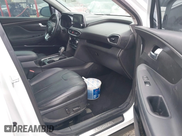 2019 Hyundai Santa Fe Ultimate with VIN 5NMS5CAA9KH012167, listed as a IAAI auction lot 41614279 with 100,925 mi miles and . Bid and sale history available at DreamBid. Image 5.