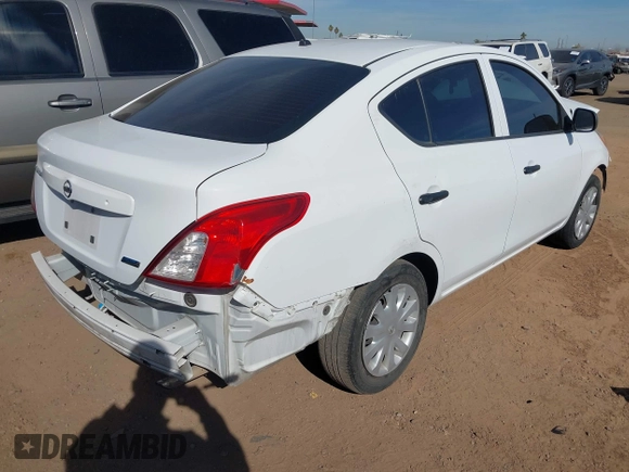 2014 Nissan Versa SV with VIN 3N1CN7AP7EL814775, listed as a IAAI auction lot 41498167 with 175,616 mi miles and . Bid and sale history available at carsss.com. Image 4.