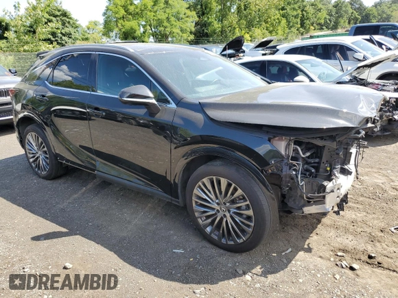 2024 Lexus RX with VIN 2T2BAMCA1RC044475, listed as a Copart auction lot 68661374 with 11,856 mi miles and Salvage Title. Bid and sale history available at carsss.com. Image 4.