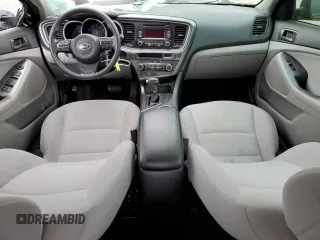 2015 Kia Optima LX with VIN 5XXGM4A74FG431423, listed as a Copart auction lot 59983165 with 168,730 mi miles and Salvage title. Bid and sale history available at DreamBid. Image 8.