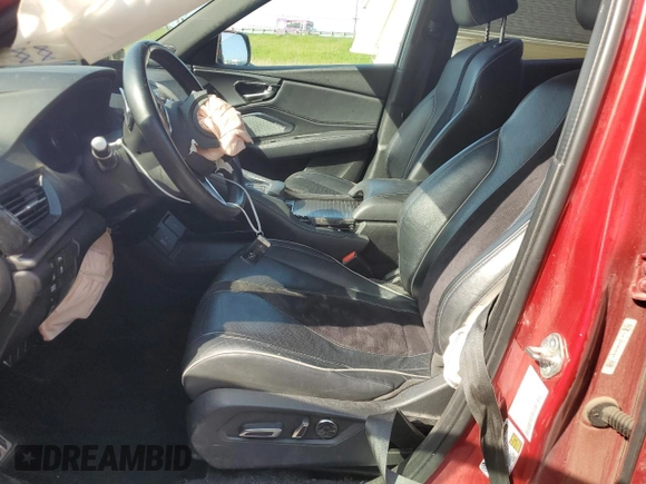 2019 Acura RDX w/A-Spec Pkg with VIN 5J8TC2H62KL008676, listed as a Copart auction lot 55479714 with 76,770 mi miles and Salvage title. Bid and sale history available at DreamBid. Image 7.