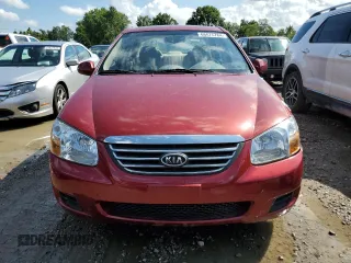 2008 Kia Spectra EX with VIN KNAFE121885573084, listed as a Copart auction lot 66675784 with 117,013 mi miles and Clean Title. Bid and sale history available at carsss.com. Image 5.