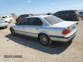 1999 BMW 7 Series 740il with VIN WBAGH8332XDP00274, listed as a Copart auction lot 74191654 with 134,901 mi miles and Salvage Title. Bid and sale history available at carsss.com. Image 2.