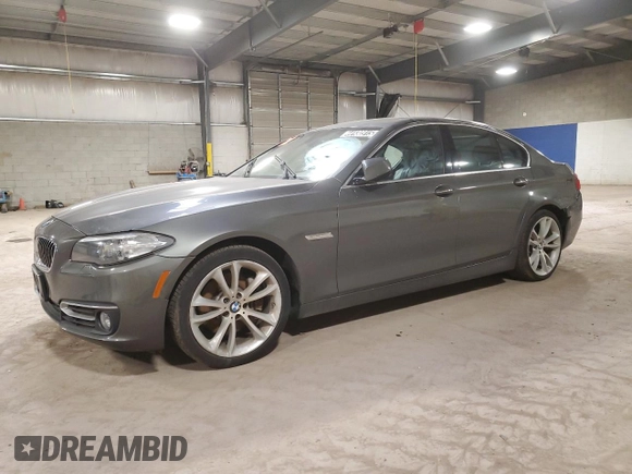 2014 BMW 5 Series 535i xDrive with VIN WBA5B3C50ED538445, listed as a Copart auction lot 44130915 with 94,194 mi miles and Clean Title. Bid and sale history available at carsss.com. Image 1.