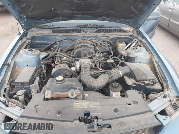 2005 Ford Mustang Deluxe with VIN 1ZVFT80N155155157, listed as a IAAI auction lot 41739123 with 132,491 mi miles. Bid and sale history available at carsss.com. Image 10.
